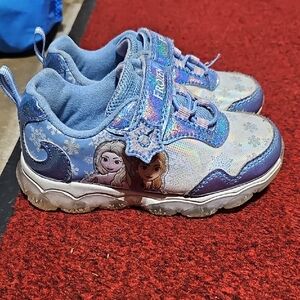 Kids Shoes - Blue and White